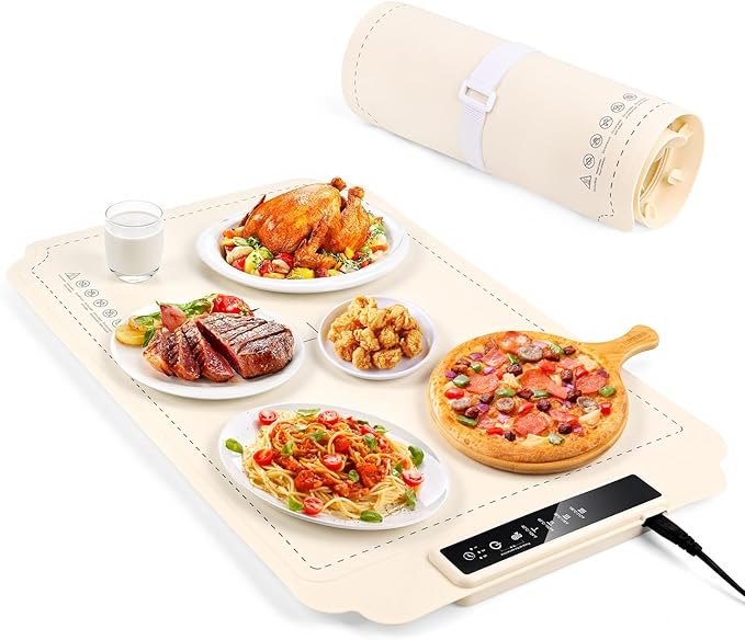 bandeja de calentamiento eléctrico para comida