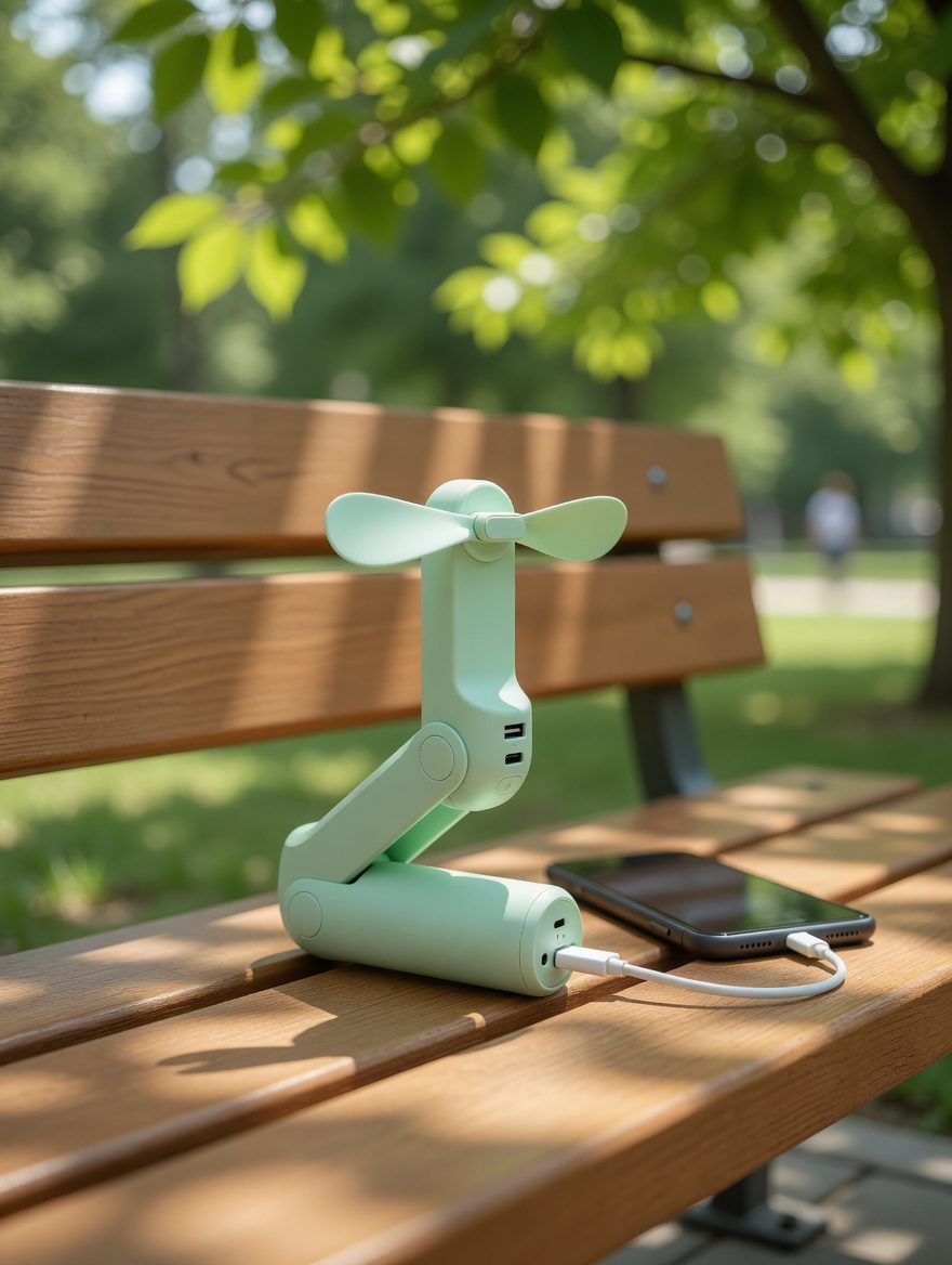 mini ventilador portatil recargable