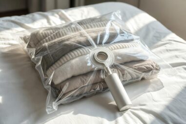 El truco definitivo para que tu ropa ocupe la mitad de espacio sin usar la aspiradora