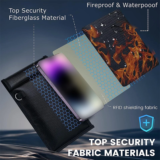 Bolsa Faraday para llave de coche y móvil 🔒📱: corta la señal y duerme tranquilo